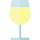 icône de verre de vin blanc